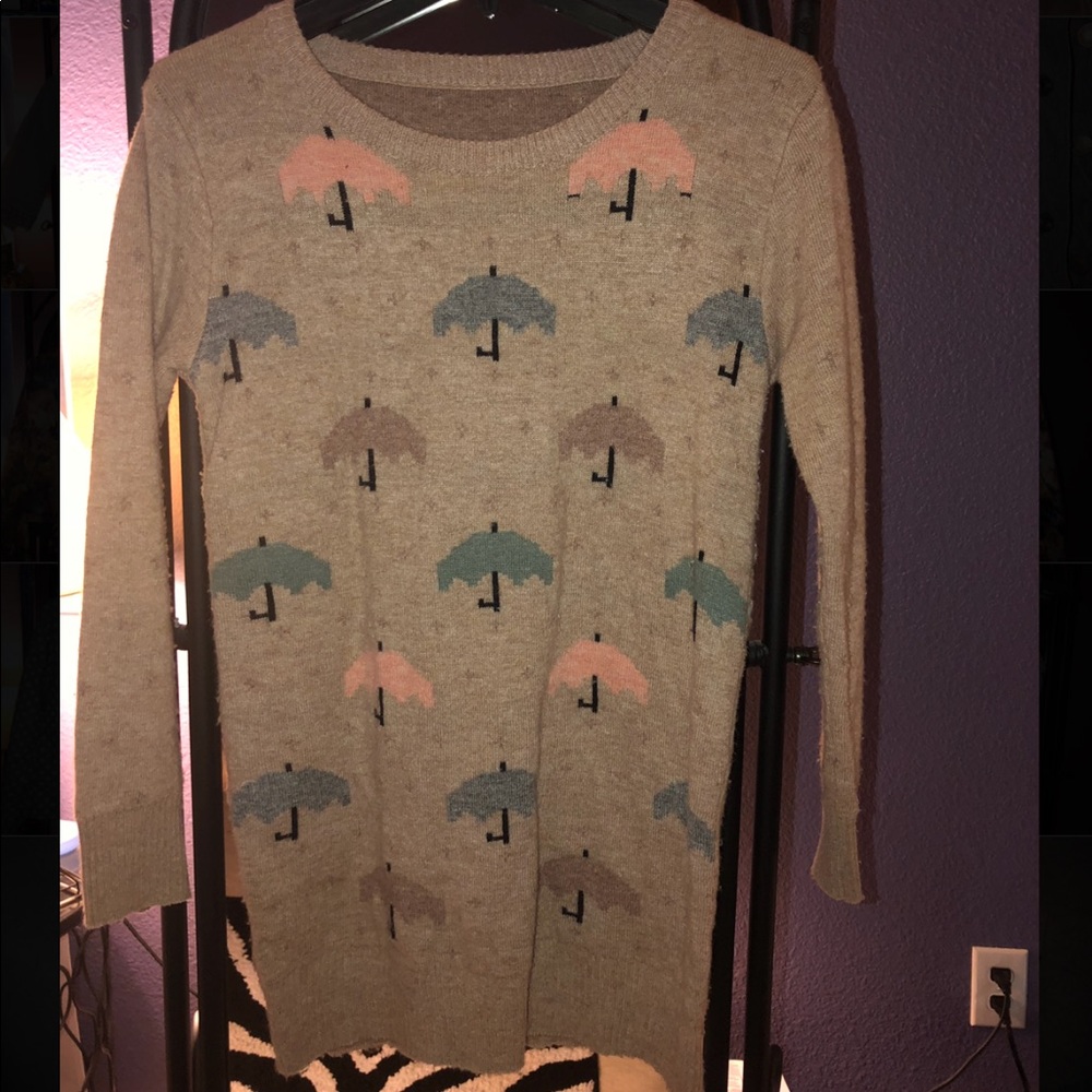 umbrella sweater